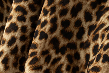 Animal print of fabric texture swatch, fashion textile design for clothing,