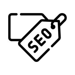 SEO line icon