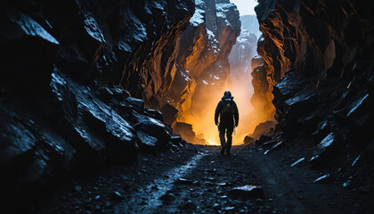 Furnace Hills Forgotten in Rainy Winter: The Explorer's Passage Surrounded in Landslide