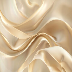 Obraz premium Abstract gold background with soft waves and light lines for an elegant design