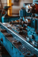 Fototapeta premium Machine in Factory