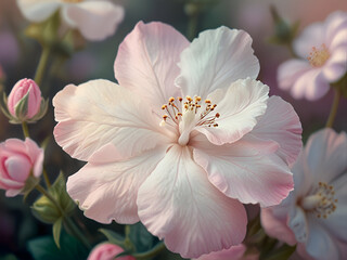 Jasmine flower, jasmine flower closeup 