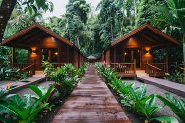 A welcoming stay for tourists features a warm and inviting environment designed to make visitors feel at home.