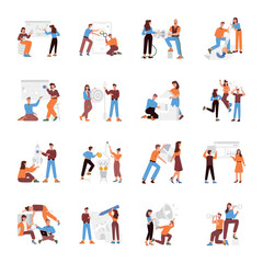 WebLatest Pack of Teammates Flat Character Illustrations 


