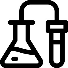 chemistry icon. vector line icon for your website, mobile, presentation, and logo design.