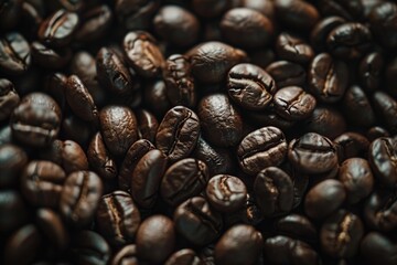 Fototapeta premium Stacked Coffee Beans,