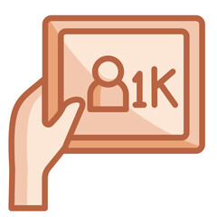 Subscriber Count Icon