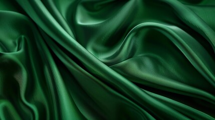 Obraz premium Design a clean background featuring a solid, rich emerald green color. The background should be vibrant and luxurious, providing a sense of elegance and freshness.