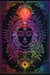 Neon Glitter Sample - Vibrant Neon Color Palette with Dazzling Glitter Card Designs Featuring Glossy Finishes, Shimmering Effects, and Flashy Neon Aesthetic for Eye-Catching Visual Appeal