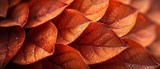 Obraz premium Extreme close-up of Oak Corn Spice, showcasing intricate leaf details on a clear background. Space for text.