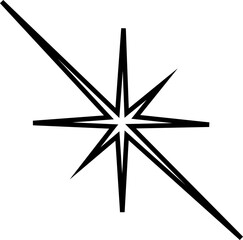 Sparkle Star Icon, bling vector, simple Premium Quality icons, Bright stars template design element, isolated on transparent background, for mobile concept and web design, mobile app, ui, ux.