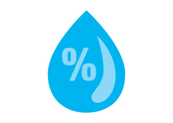 Water Drop Percentage Humidity Moisture