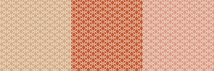 Abstract geometric vector seamless pattern