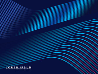 Futuristic blue background digital technology, cyber nano information, abstract communication, future technology data innovation, internet network speed connection.