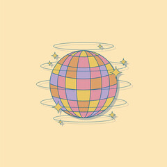 Disco Ball Retro Decorations
