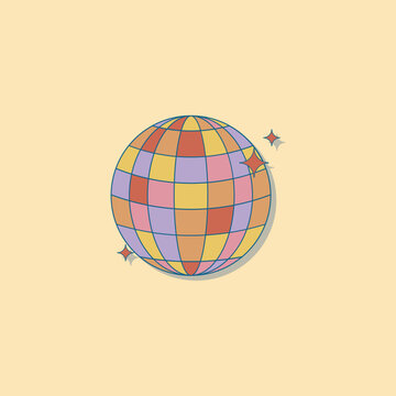 recommend clip art: Disco Ball Retro Decorations
                    