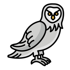 Snowy Owl Icon