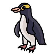 Yellow-Eyed Penguin Icon