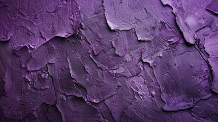 Fototapeta premium Purple-toned abstract plastered wall texture