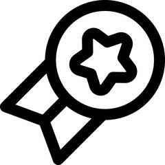 reward icon. vector line icon for your website, mobile, presentation, and logo design.