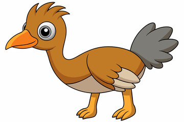 An Emu bird vector illustration