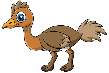 An Emu bird vector illustration