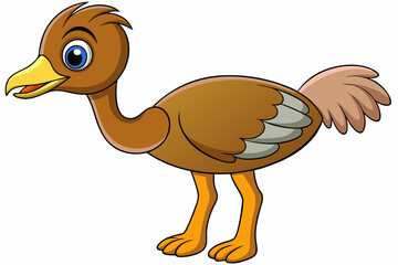 An Emu bird vector illustration