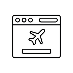 Travel Blog vector icon