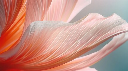   Close up of a pink flower with white and orange stamens