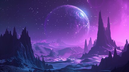 Fototapeta premium Deep space wallpaper