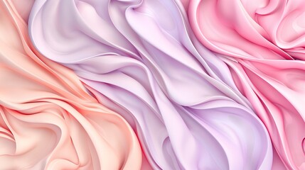 Obraz premium A pink, purple, and white background with a wavy design on the left side is visible in this close-up image