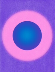 Grainy gradient blue purple pink abstract background 