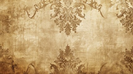 Vintage Floral Pattern Background