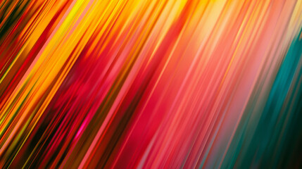 Vibrant diagonal streaks of red, orange, and yellow converge, creating a dynamic and energetic abstract pattern.