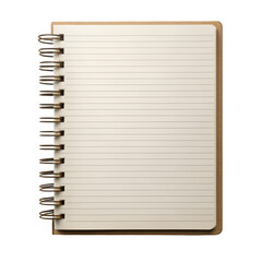 blank closed notebook