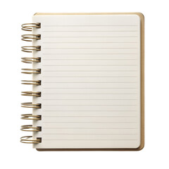 blank closed notebook