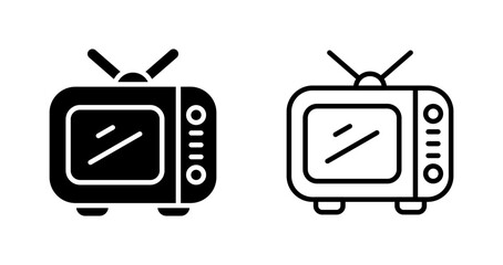  Television Vector Icon