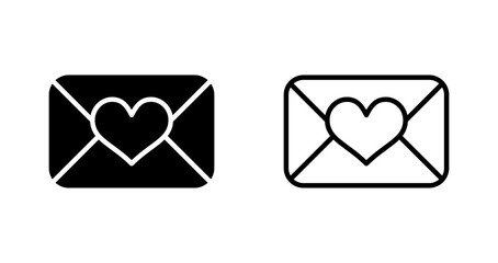 Love Letter Vector Icon