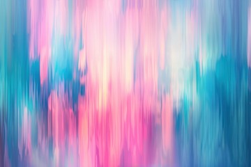 Pink Blur. Turquoise Pink Blurred Background with Colourful Abstract Light