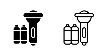 Spare batteries Vector Icon