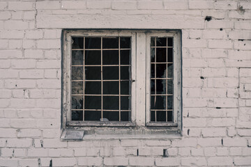 destroyed building in a city lost in the war in Ukraine