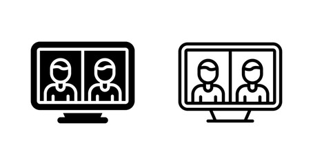 Telepresence Vector Icon