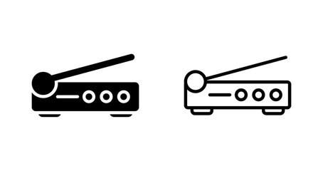 Slide Scanner Vector Icon