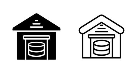 Data Storage Vector Icon