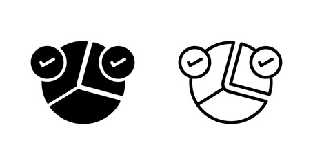 Market Segmentation Vector Icon