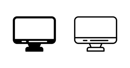 Monitor Vector Icon