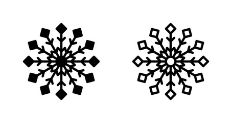 Snowflake Vector Icon