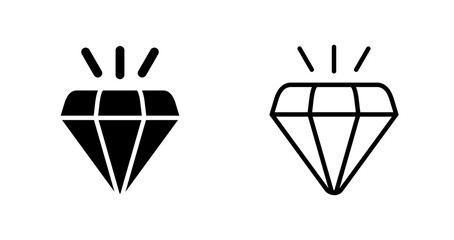 Diamond Vector Icon