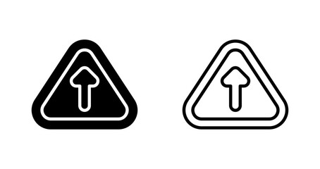 Road sign Vector Icon