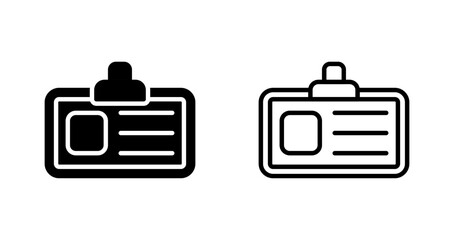 Business Card Vector Icon